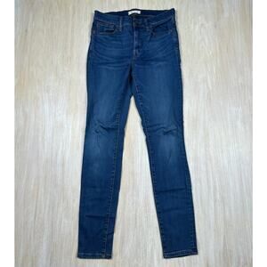 Madewell Roadtripper Mid Rise Skinny Stretch Casual Everyday Denim Jeans 28